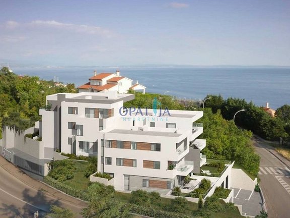 Luxus-Wohnung mit Lift und Meerblick nähe Rijeka Zentrum 